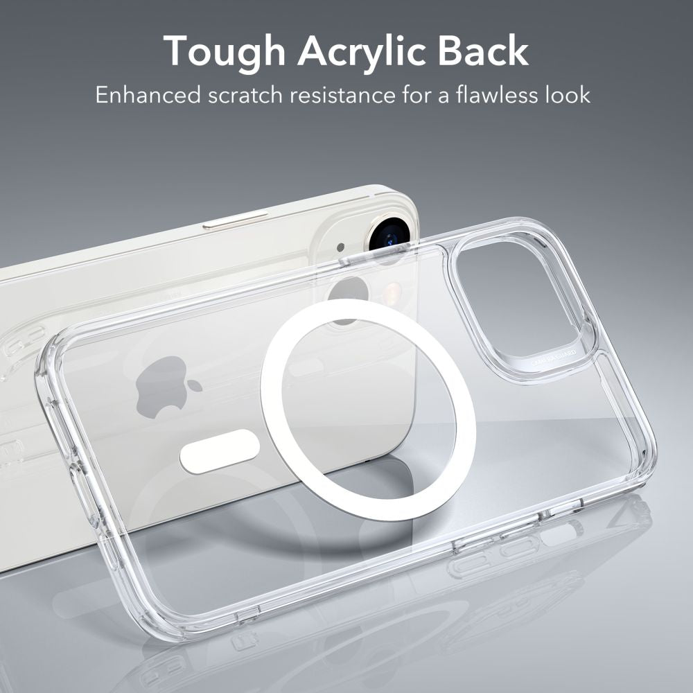 MagSafe-hoesje voor Apple iPhone 14 / 13, ESR, Classic Hybrid, Transparant
