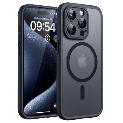 MagSafe Case for Apple iPhone 13 Pro, Techsuit, PureFrost, Satin Black