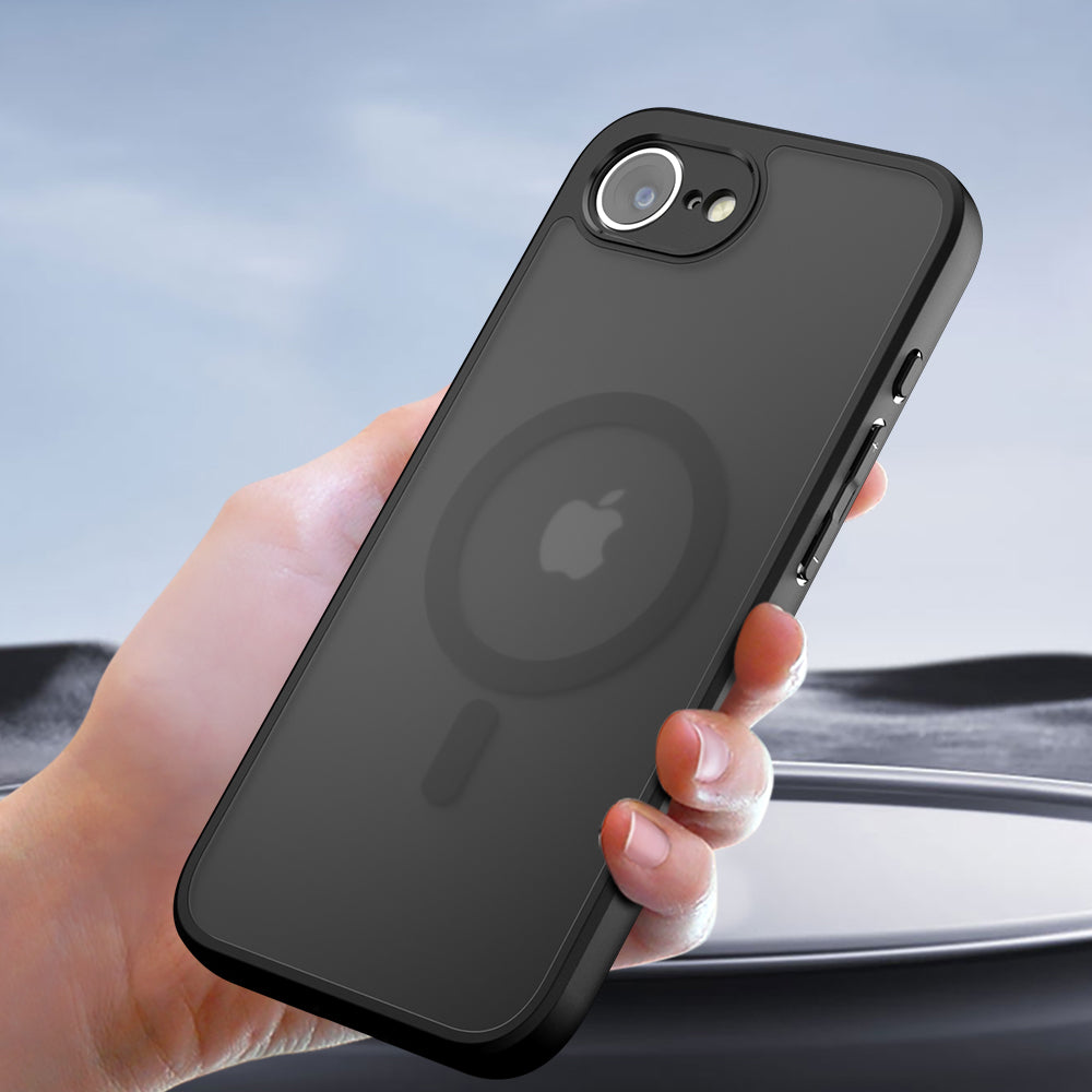MagSafe Case for Apple iPhone 13 Pro, Techsuit, PureFrost, Satin Black