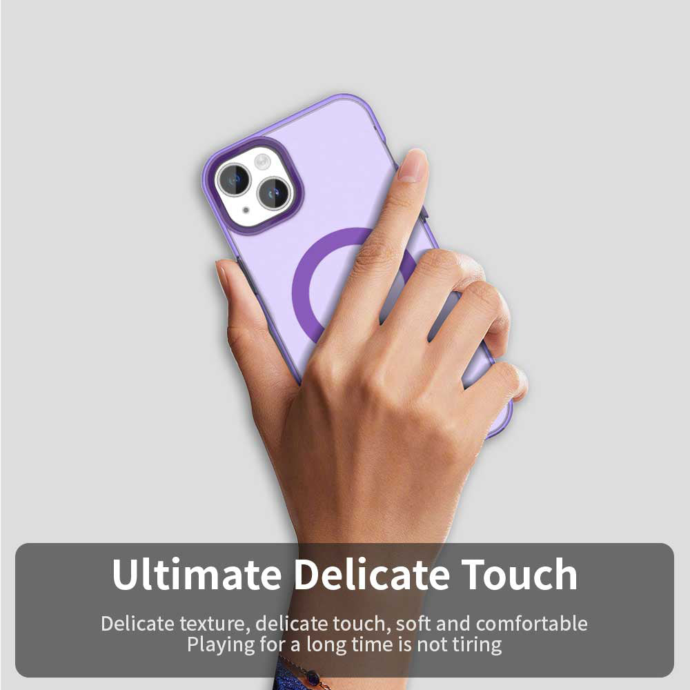 MagSafe-hoes voor Apple iPhone 13, Techsuit, CandyCase, Paars