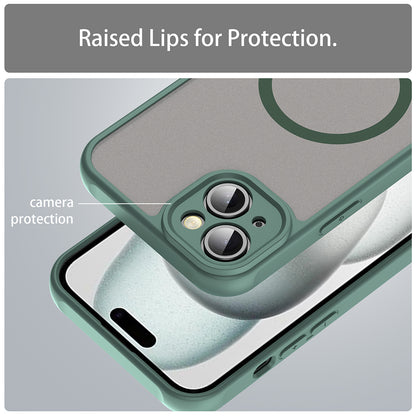 MagSafe-hoes voor Apple iPhone 14 Plus, Techsuit, HaloFrost II, Groen