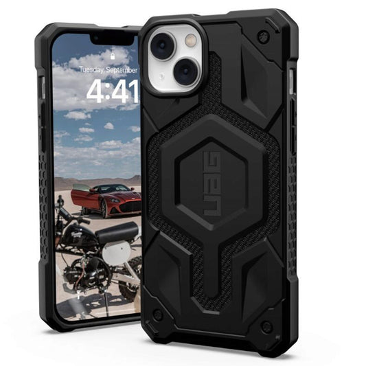 MagSafe-hoes voor Apple iPhone 14 Plus, Urban Armor Gear, Monarch Pro Kevlar, Zwart