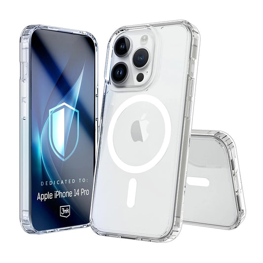 MagSafe-hoes voor Apple iPhone 14 Pro, 3MK, Armor MagCase, Transparant