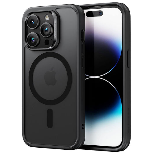 MagSafe-hoesje voor Apple iPhone 14 Pro, ESR, Classic Hybrid, Zwart Satijn