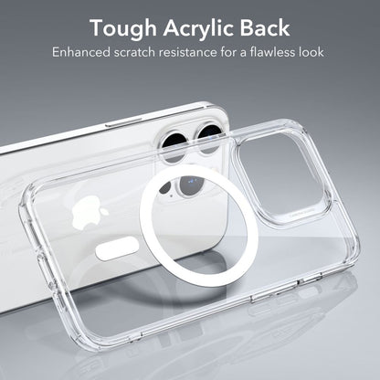 MagSafe hoesje voor Apple iPhone 14 Pro, ESR, Classic Hybrid, Transparant