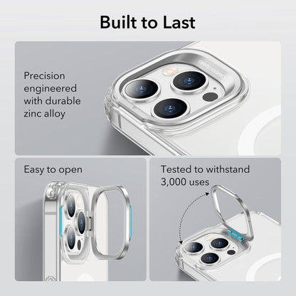MagSafe hoesje voor Apple iPhone 14 Pro, ESR, Classic Kickstand, Transparant