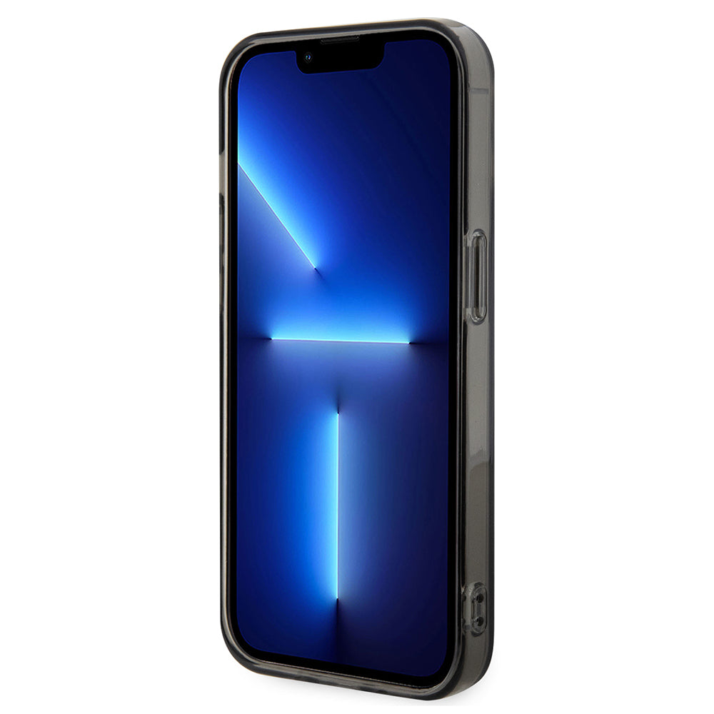 MagSafe hoesje voor Apple iPhone 14 Pro Max, Karl Lagerfeld, IML Ikonik Karl, Zwart