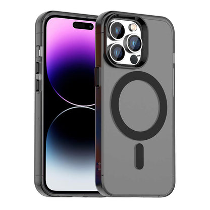 MagSafe Case for Apple iPhone 14 Pro Max, Techsuit, CandyCase, Black