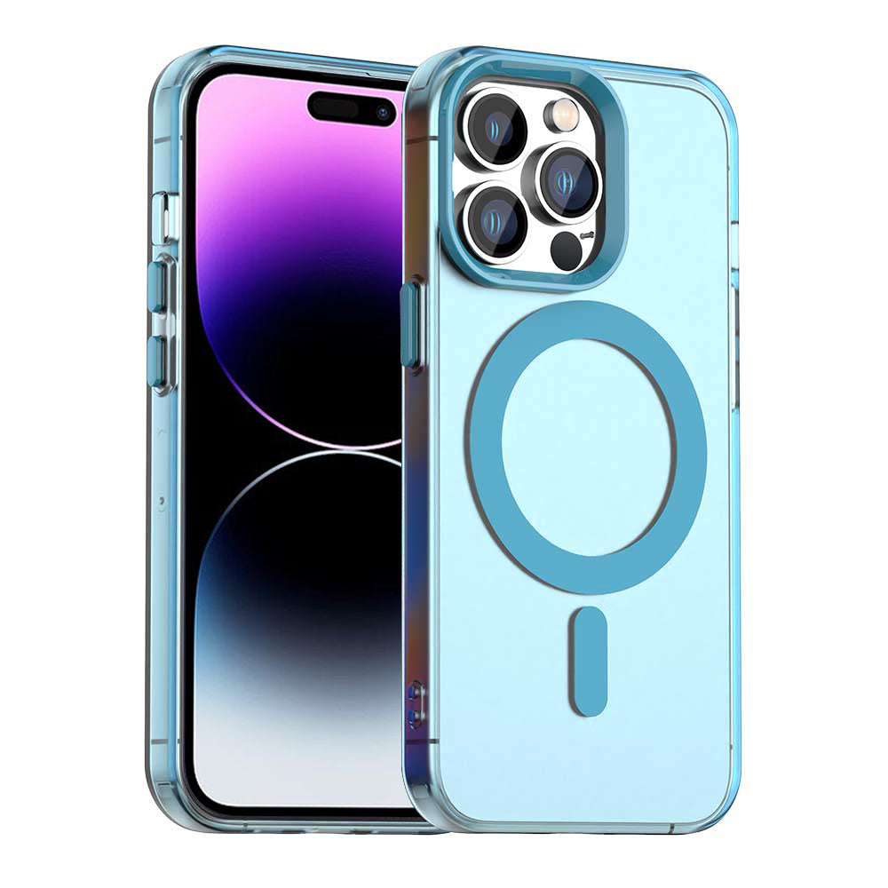 MagSafe-hoes voor Apple iPhone 14 Pro, Techsuit, CandyCase, Blauw