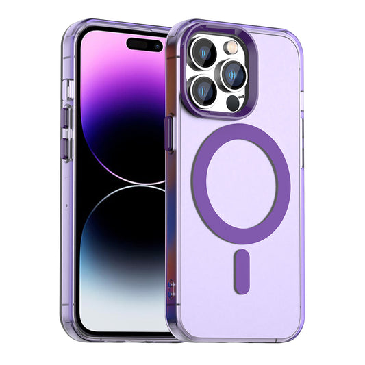 MagSafe-hoesje voor Apple iPhone 14 Pro, Techsuit, CandyCase, Paars