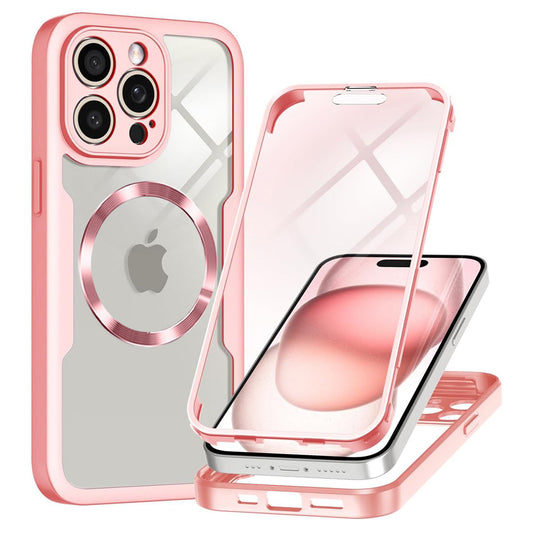MagSafe-hoes voor Apple iPhone 14 Pro, Techsuit, ColorVerse 360, Roze