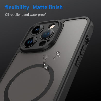 MagSafe-hoesje voor Apple iPhone 14 Pro, Techsuit, HaloFrost II, Zwart