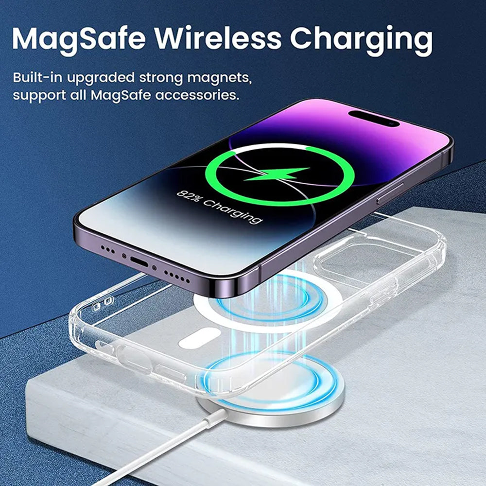 MagSafe-hoes voor Apple iPhone 14 Pro, Techsuit, Pro, Zwart