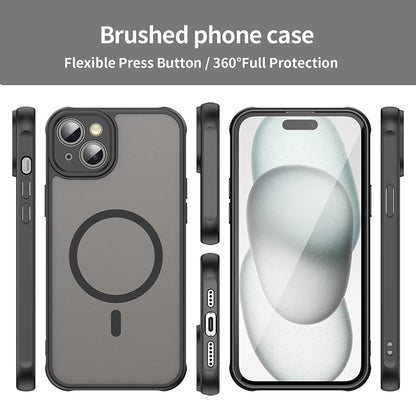 MagSafe-hoesje voor Apple iPhone 14, Techsuit, HaloFrost II, Zwart