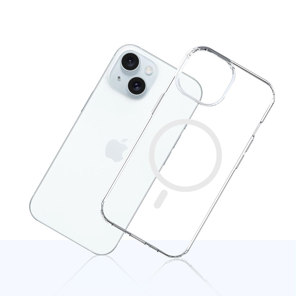 MagSafe-hoes voor Apple iPhone 15, 3MK, Armor MagCase, Transparant
