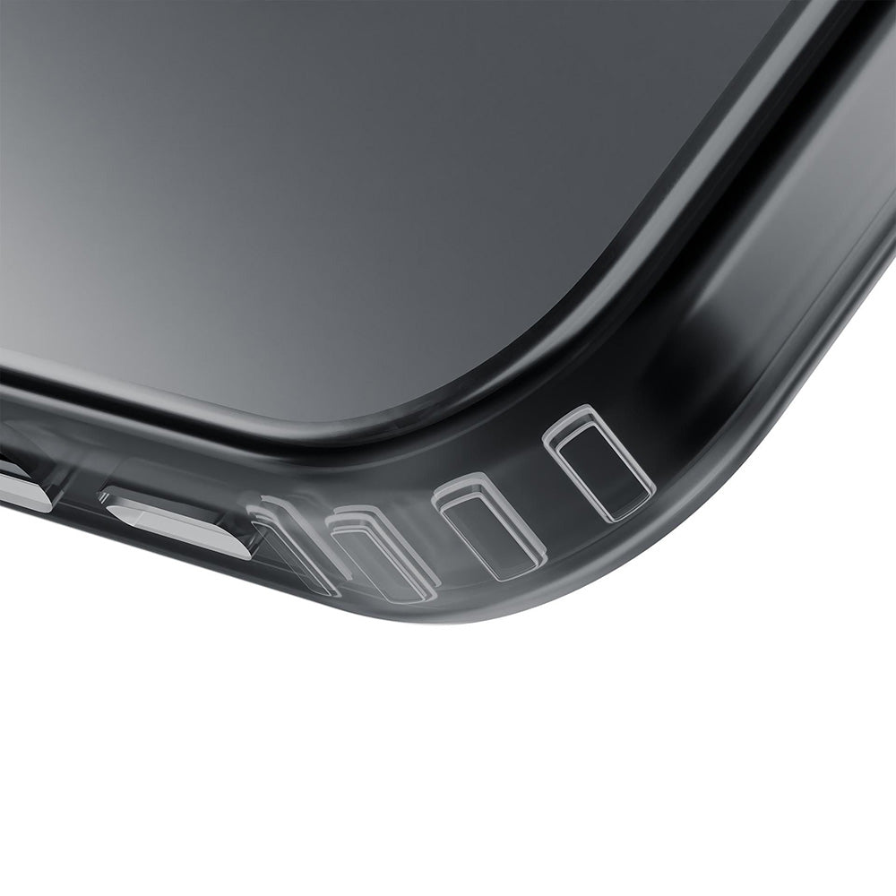 MagSafe-hoesje voor Apple iPhone 15, 3MK, Frosty MagCase, Zwart Satijn