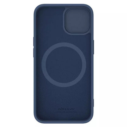 MagSafe-hoes voor Apple iPhone 15 Plus, Nillkin, CamShield Silky, Blauw