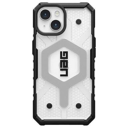 MagSafe Case for Apple iPhone 15 Plus, Urban Armor Gear, Pathfinder, Transparent