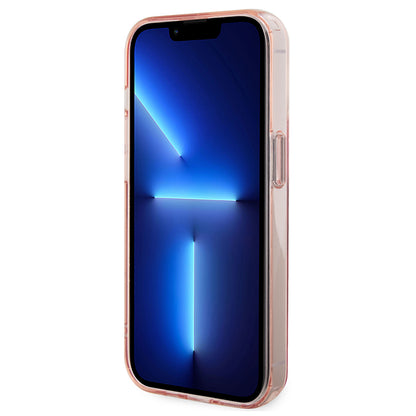 MagSafe hoes voor Apple iPhone 15 Pro, Karl Lagerfeld, Ring Stand Choupette's Head, Roze