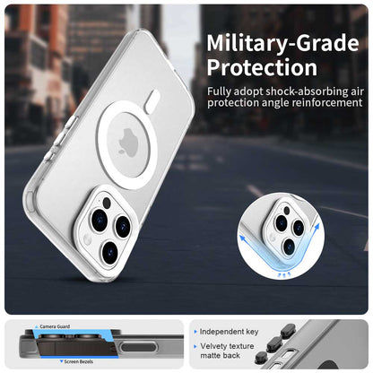 MagSafe-hoes voor Apple iPhone 15 Pro Max, Techsuit, CandyCase, Wit