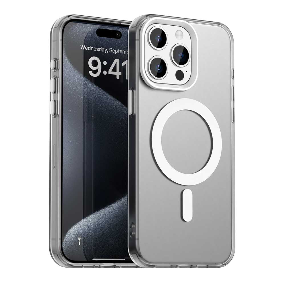 MagSafe-hoes voor Apple iPhone 15 Pro Max, Techsuit, CandyCase, Wit