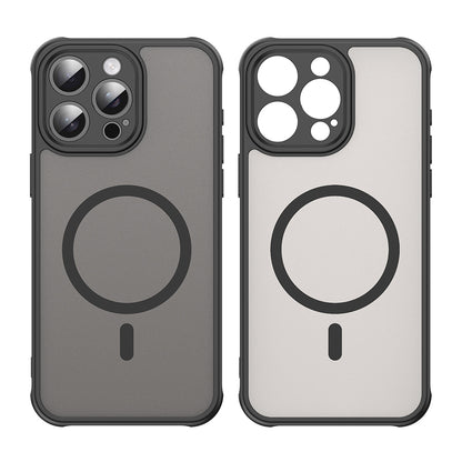 MagSafe-hoesje voor Apple iPhone 15 Pro Max, Techsuit, HaloFrost II, Zwart