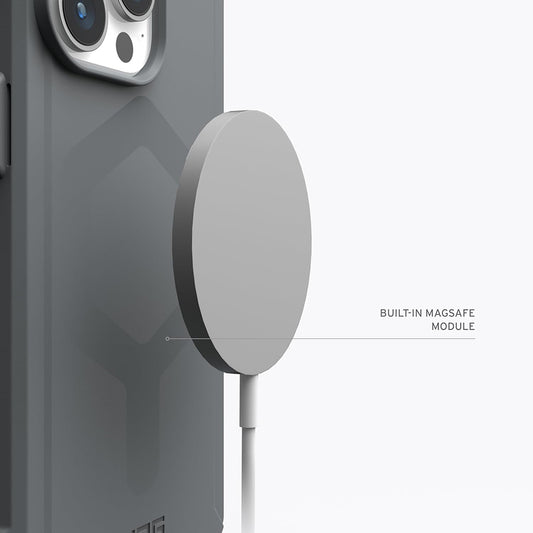 MagSafe-hoes voor Apple iPhone 15 Pro Max, Urban Armor Gear, Essential Armor, Zilver