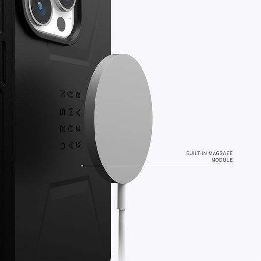 MagSafe-hoes voor Apple iPhone 15 Pro Max, Urban Armor Gear, Essential Armor, Zwart