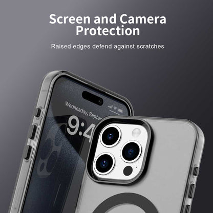 MagSafe Case for Apple iPhone 15 Pro, Techsuit, CandyCase, Black