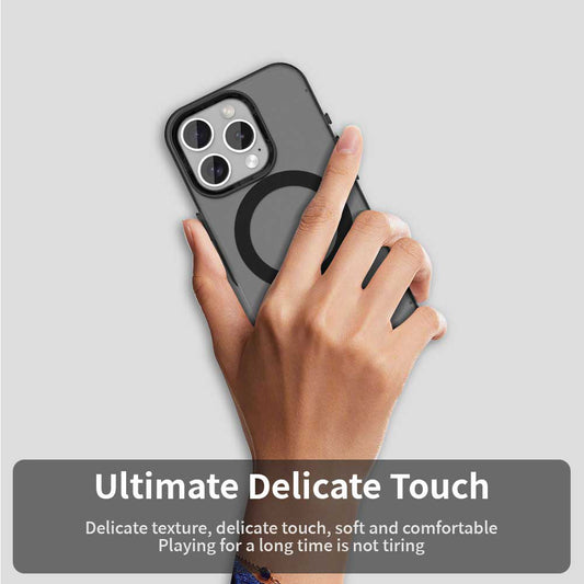 MagSafe-hoes voor Apple iPhone 15 Pro, Techsuit, CandyCase, Zwart