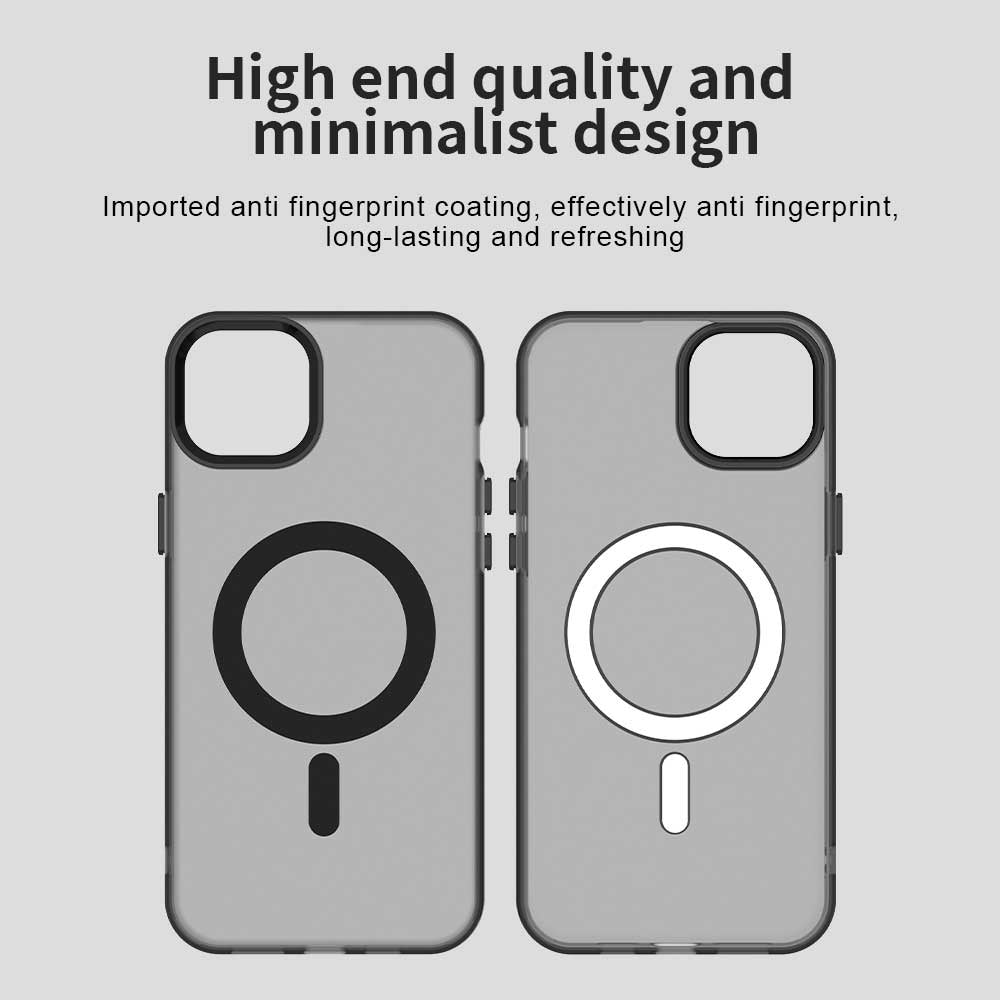 MagSafe-hoes voor Apple iPhone 15, Techsuit, CandyCase, Zwart