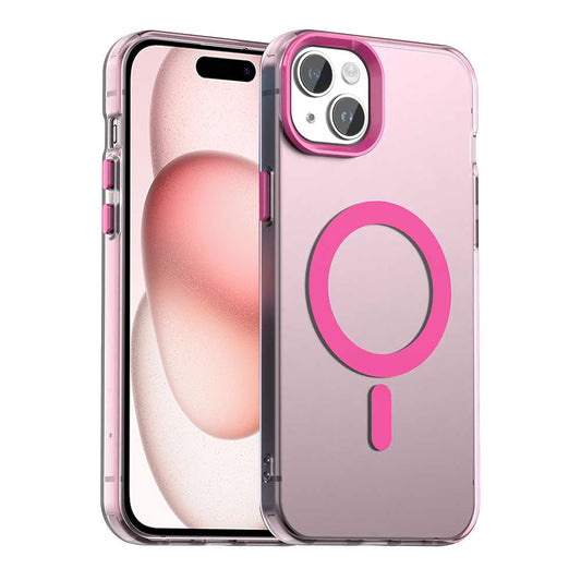 MagSafe-hoesje voor Apple iPhone 15, Techsuit, CandyCase, Roze