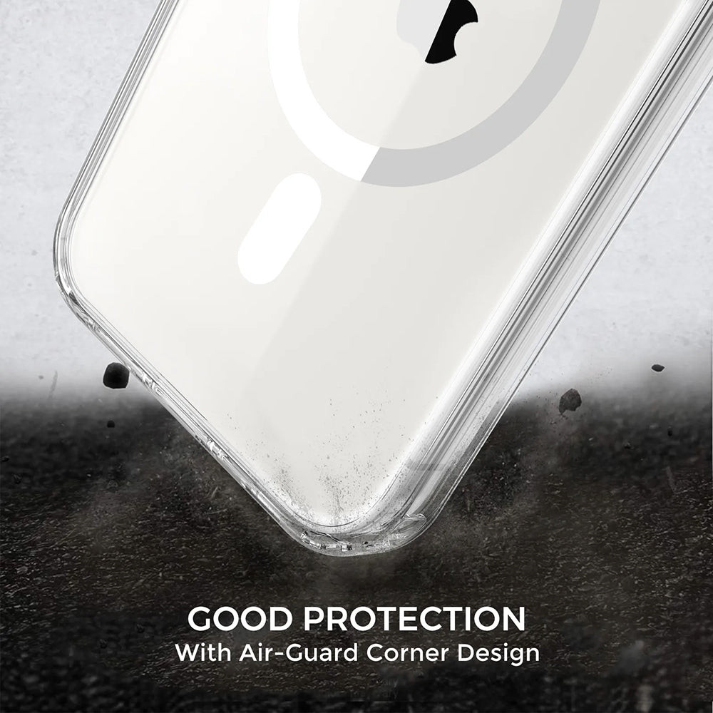 MagSafe-hoes voor Apple iPhone 15, Techsuit, Pro, Zwart