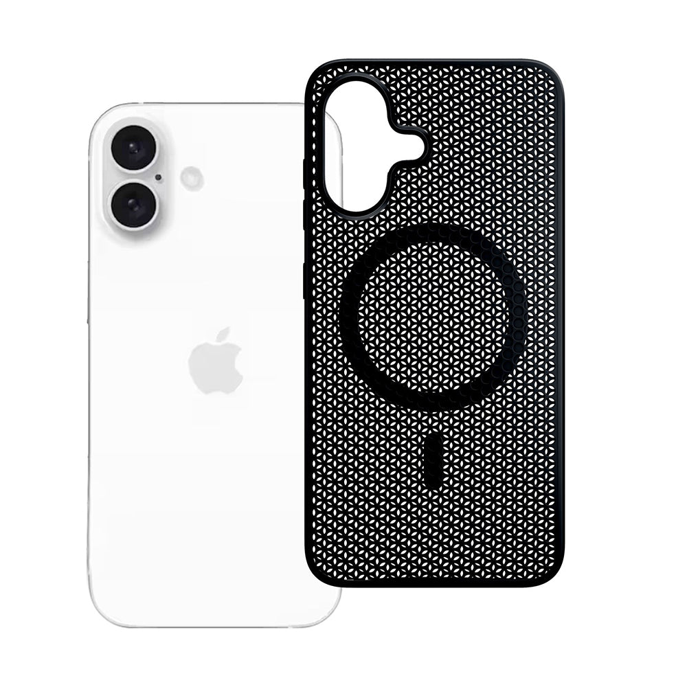 MagSafe Case for Apple iPhone 16, 3MK, COOLing, Black