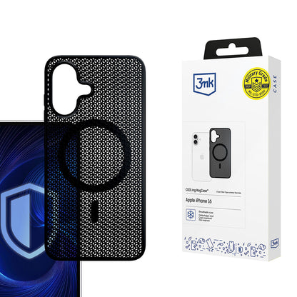 MagSafe Case for Apple iPhone 16, 3MK, COOLing, Black