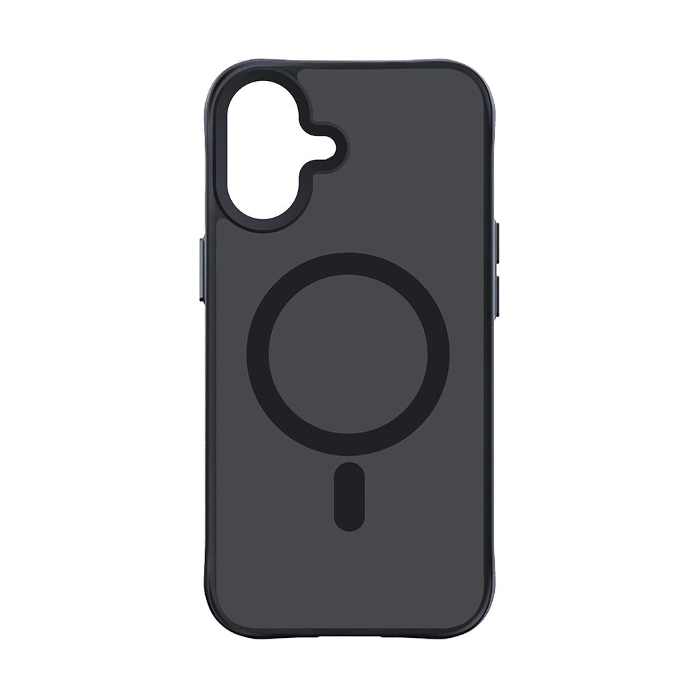 MagSafe-hoesje voor Apple iPhone 16, 3MK, Smoke MagCase, Zwart