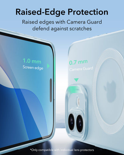 MagSafe hoes voor Apple iPhone 16, ESR, Zero, Satijnblauw