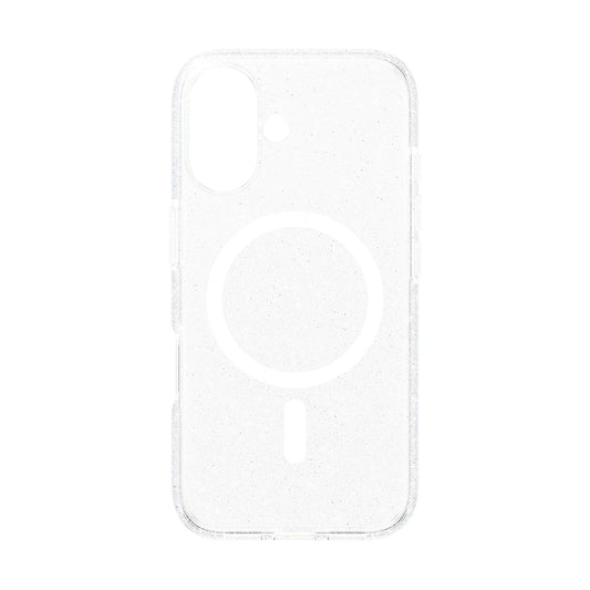 MagSafe hoesje voor Apple iPhone 16, PanzerGlass, Care Urban Combat Star Lit, Transparant Wit