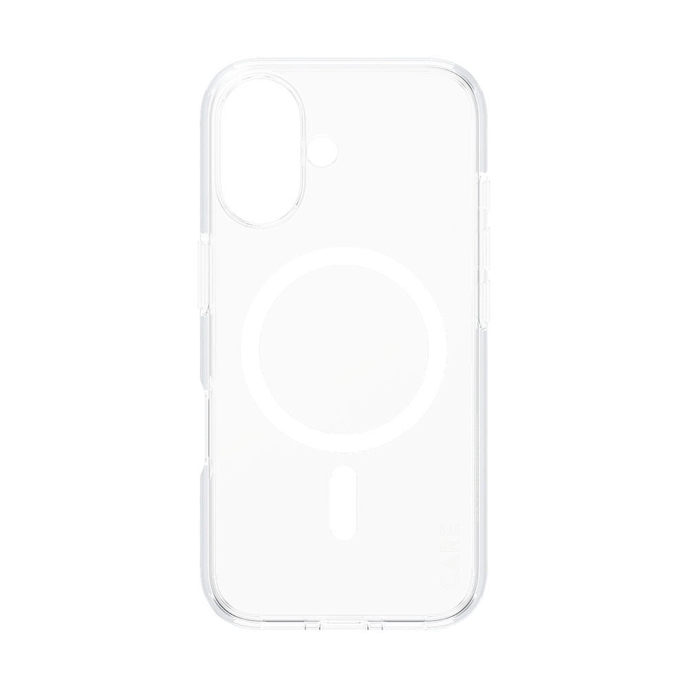 MagSafe hoes voor Apple iPhone 16, PanzerGlass, Care Urban Combat, Transparant Wit