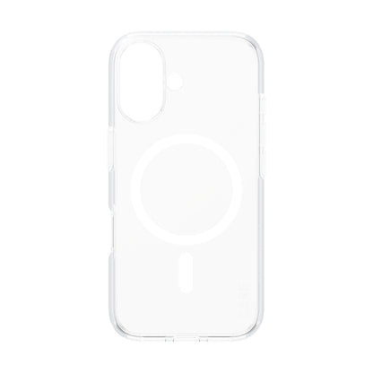 MagSafe hoes voor Apple iPhone 16, PanzerGlass, Care Urban Combat, Transparant Wit