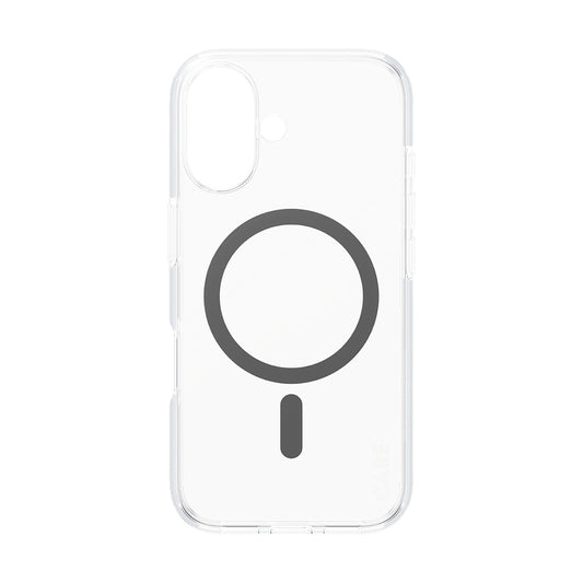 MagSafe hoes voor Apple iPhone 16, PanzerGlass, Care Urban Combat, Zwart Transparant