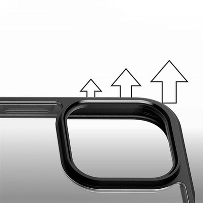 MagSafe hoes voor Apple iPhone 16, PanzerGlass, Frame, Zwart Transparant