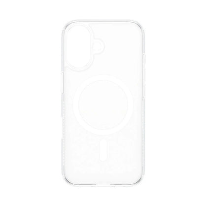 MagSafe hoes voor Apple iPhone 16, PanzerGlass, HardCase, Wit Transparant