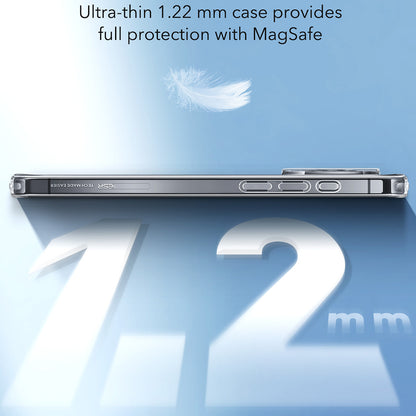 MagSafe hoes voor Apple iPhone 16 Plus, ESR, Zero, Transparant