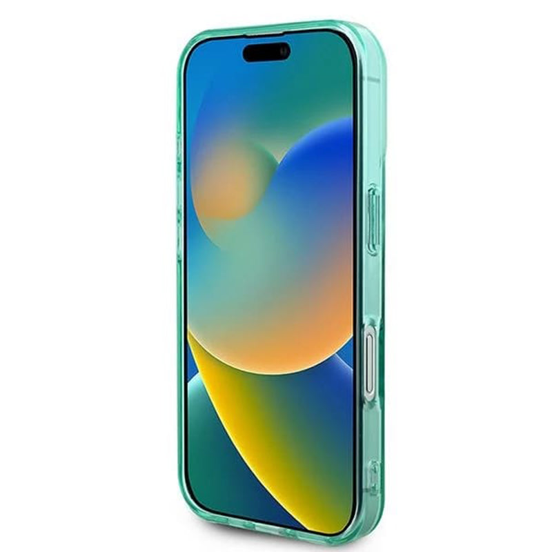 MagSafe hoesje voor Apple iPhone 16 Plus, Guess, IML Rhinestone, Groen