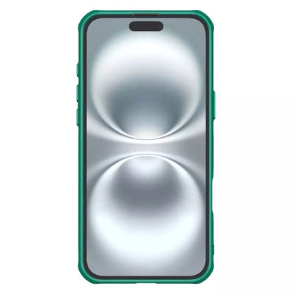 MagSafe-hoesje voor Apple iPhone 16 Plus, Nillkin, Iceblade Prop (zonder camerauitsparing), Groen