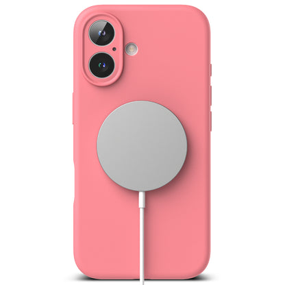 MagSafe Case for Apple iPhone 16 Plus, Ringke, Silicone, Pink