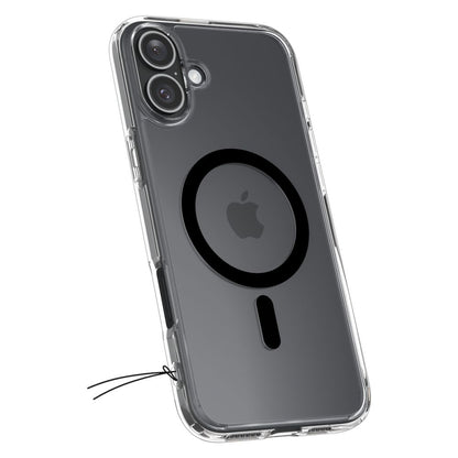 MagSafe hoesje voor Apple iPhone 16 Plus, Spigen, Ultra Hybrid, Zwart