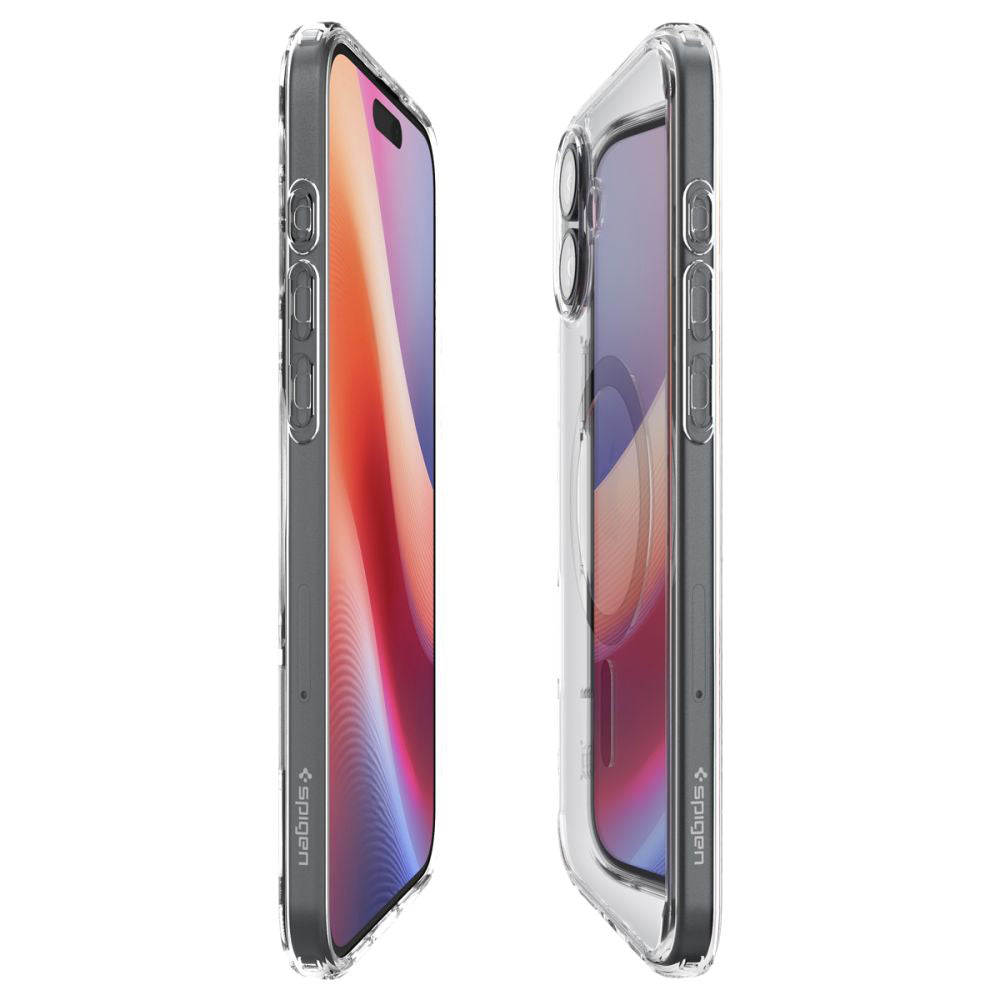 MagSafe hoesje voor Apple iPhone 16 Plus, Spigen, Ultra Hybrid, Zwart