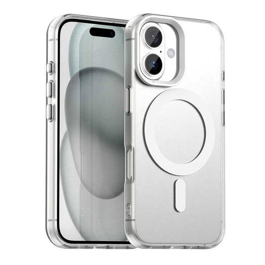 MagSafe-hoes voor Apple iPhone 16 Plus, Techsuit, CandyCase, Wit